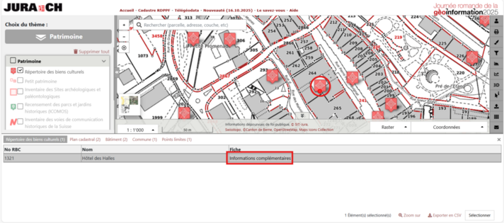 Ouverture de la fiche