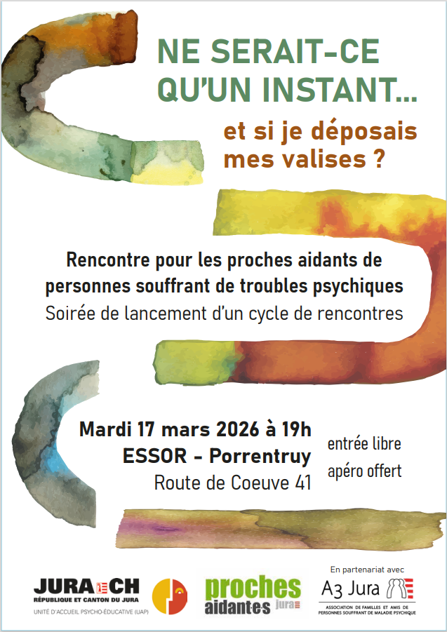 Rencontre pour les proches aidants de prersonnes souffrant de troubles psychiques