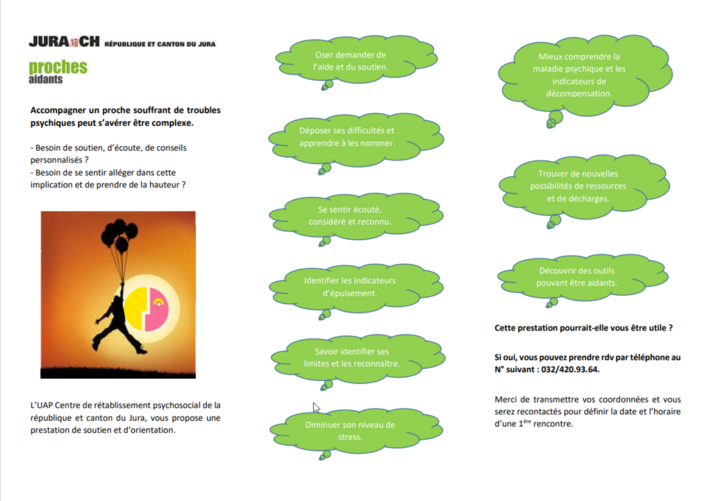 Accompagner un proche souffrant de troubles psychiques peut s'avérer être complexe