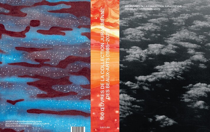 Couverture de l’ouvrage «100 œuvres de la Collection jurassienne des beaux-arts (1985–2025)»