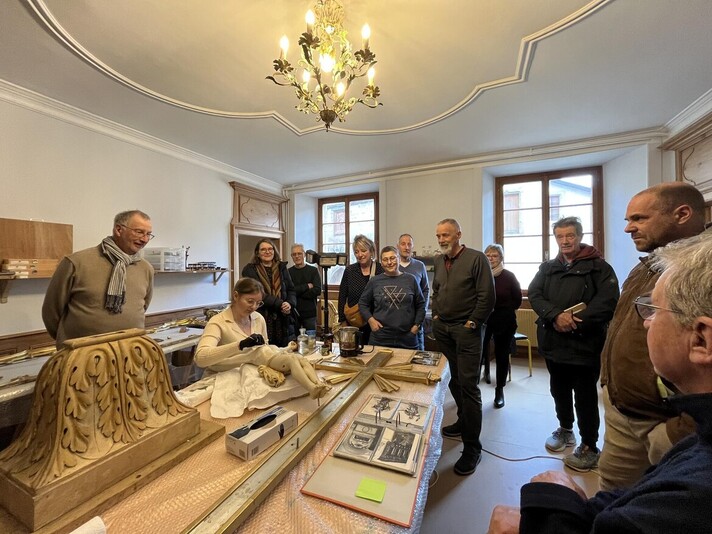 Aisha Hamann de l’atelier AReA. Photo: RCJU