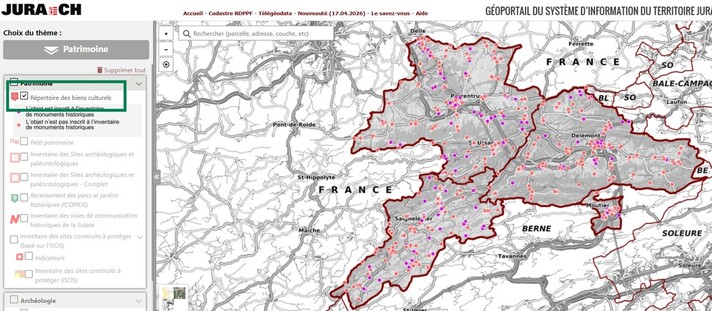 Répertoire des biens culturels