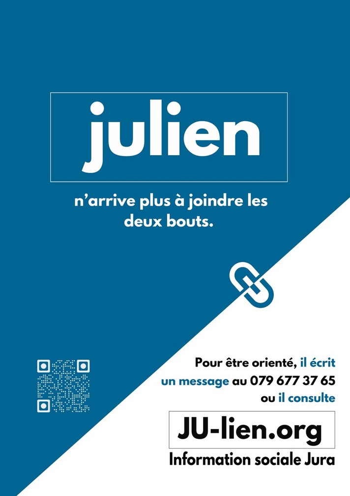 Affiche de la campagne JU-lien.org - Julien
