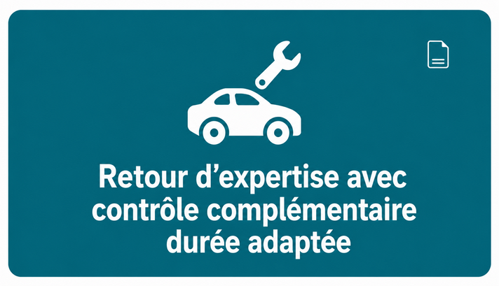 retour d'expertise durée adaptée