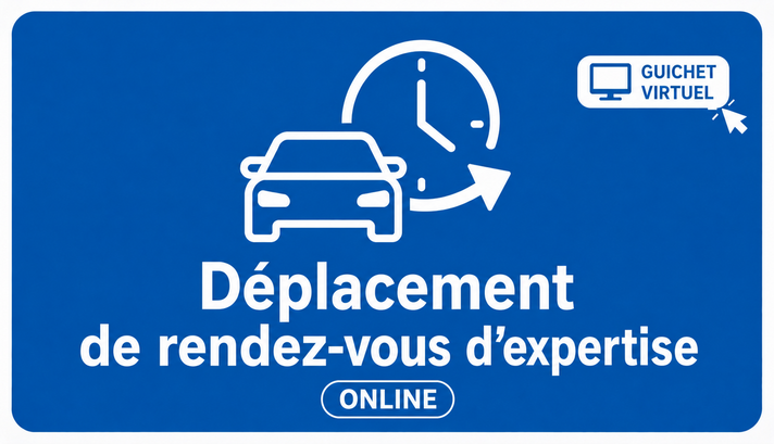 Déplacement de rendez-vous d'expertise 