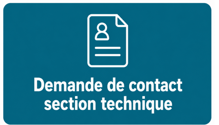 Demande de contact 