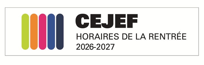 Horaires rentrée 2026-2027 pour les personnes débutant en août 2026