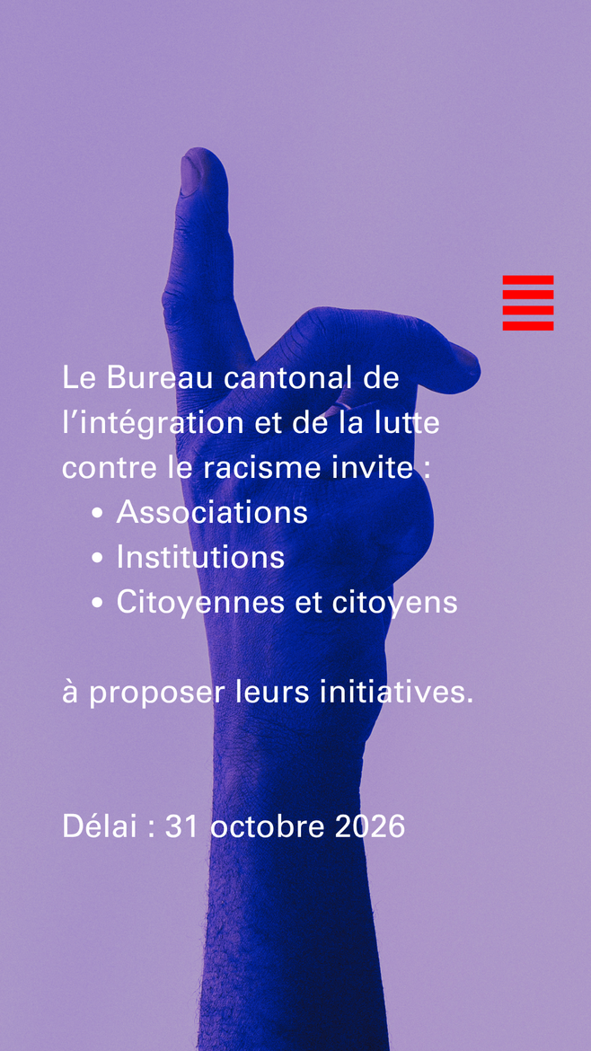 Le Bureau de l'intégration et de la lutte contre le racisme invite les associations, institutions et citoyens à proposer leurs initiatives jusqu'au 31 octobre 2026.