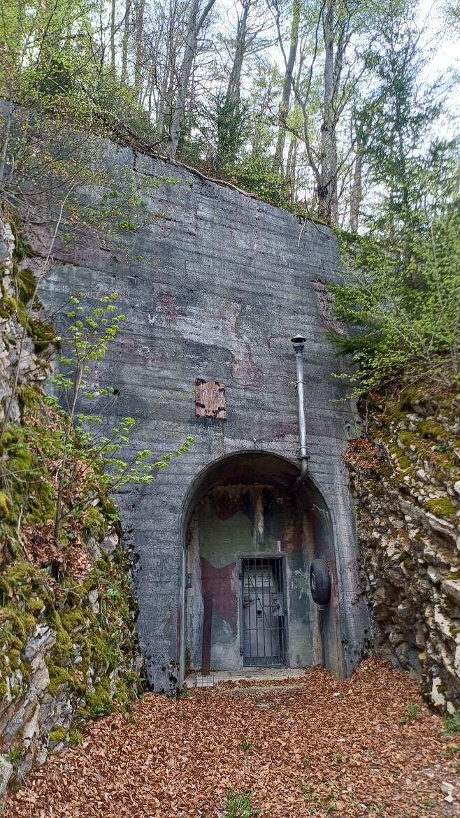 Photo de l'extérieur du fortin
