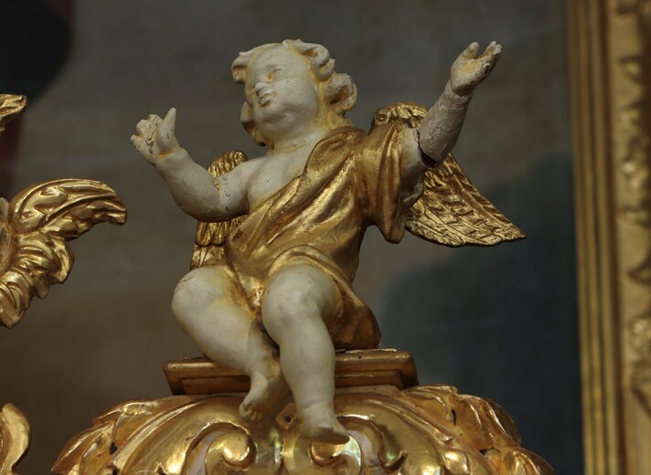 Photo d'un ange de l'autel