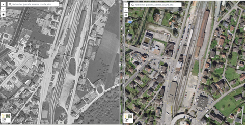 3) Chargement de marchandises à la gare de Porrentruy 