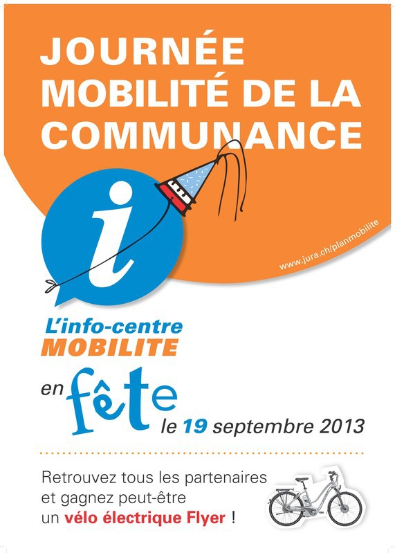 Affiche éditée à l'occasion de la Journée mobilité du 19 septembre 2013