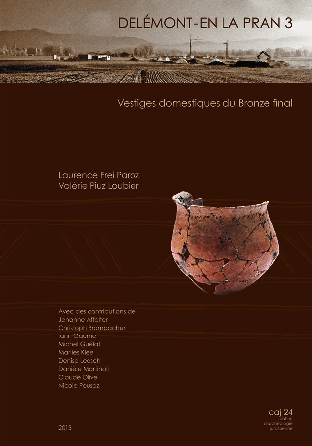 Couverture du Cahier d'archéologie jurassienne 24