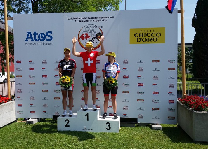Aline Amer-Droz a obtenu la médaille d’argent et le titre de vice-championne suisse aux championnats suisses de cyclisme 