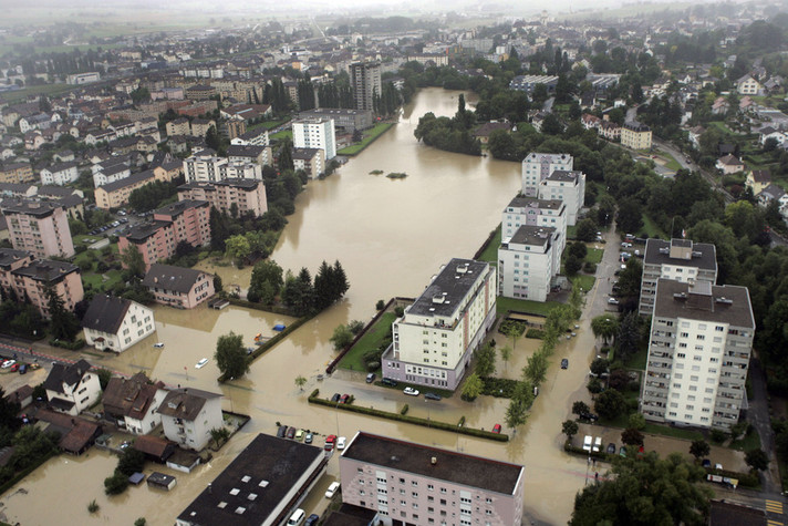 Inondations à Delémont