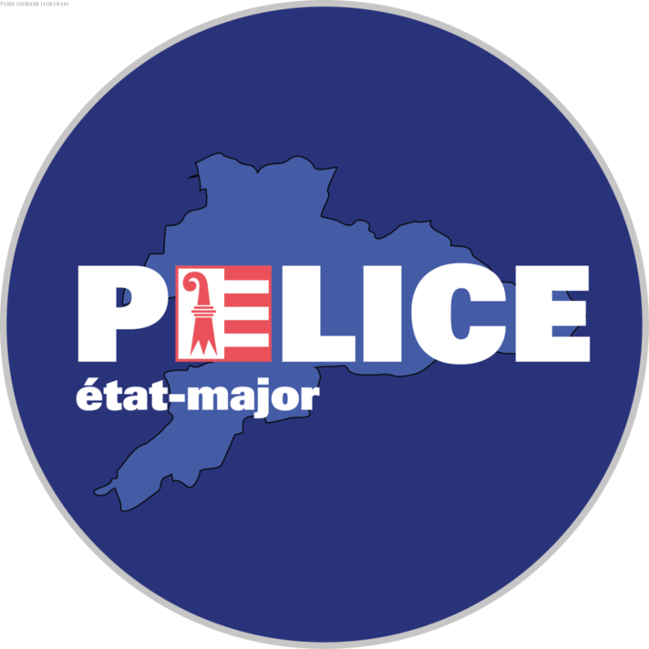 Logo Etat-major police cantonale jurassienne