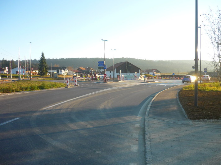 Image 1 - Vue de la route Les Emibois-Le Noirmont