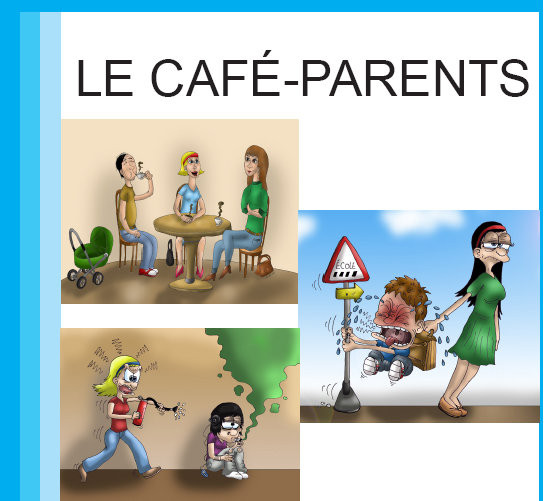 Flyer café parents