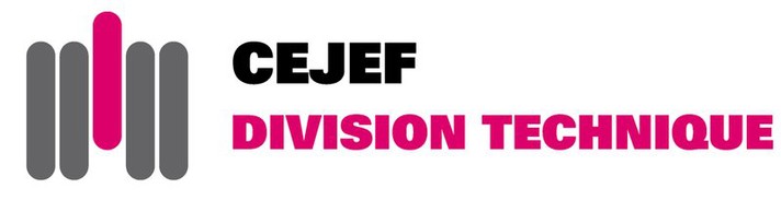 Logo CEJEF - Division technique - Lien sur le site internet de l'Ecole des métiers et Ecole supérieure technique