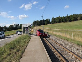 Accident de la circulation - H18 hauteur de la gare CJ à Muriaux