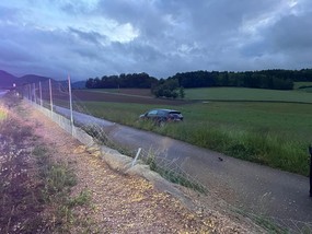 Accident A16, après galerie Develier, voie France