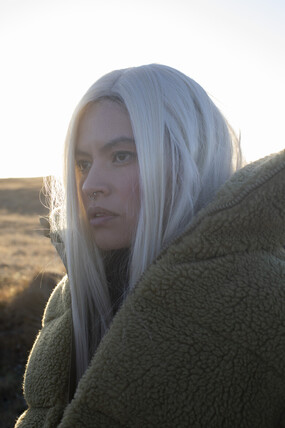 Portrait de Lorena Stadelmann, alias Baby Volcano