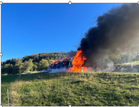 Incendie de camion