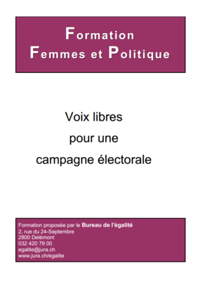 Formation "Femmes et politique"