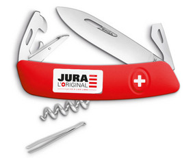 Couteau suisse rouge de marque Swiza - 95 mm